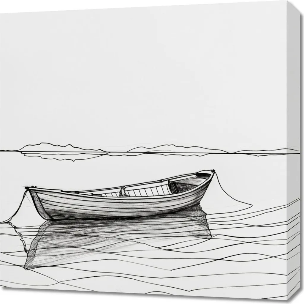 Quadro Emozionale 60x60 Libertà sull'acqua | Stampa Artistica