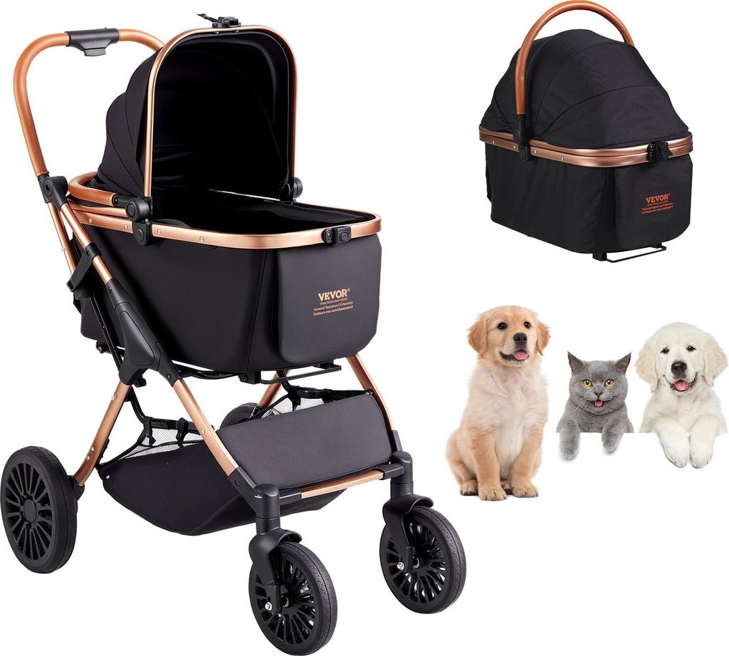 Carrello per cani 59x85x105cm Carrello per cani con Immagine del prodotto 