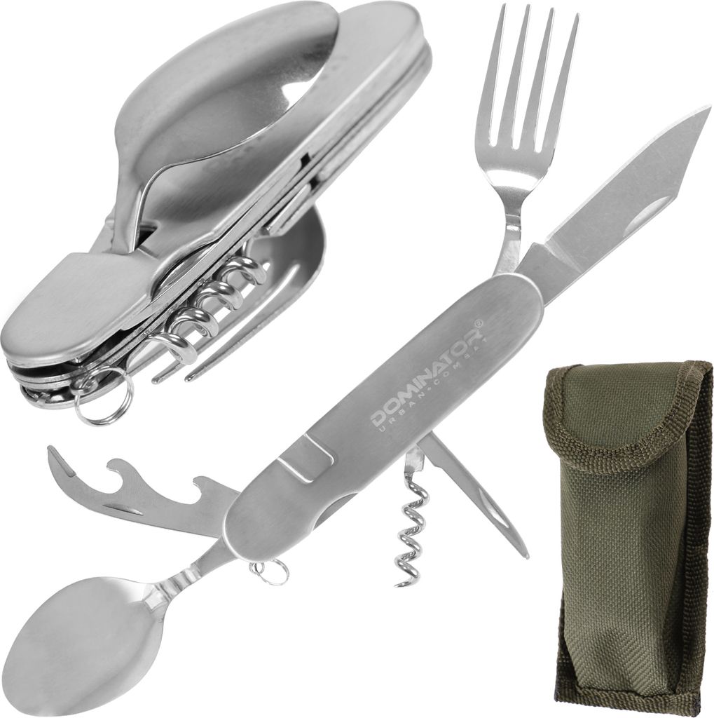Dominator Camping-Utensilenset 6in1, Touristisch Set Produktbild