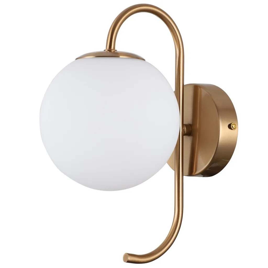 Luminaire LED Laiton Vieilli Italux Gela Éclairage Design Industriel