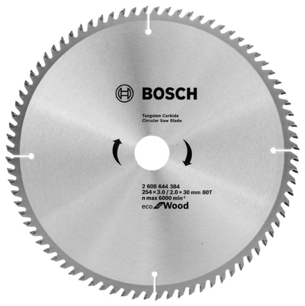Sägeblatt Für Kreissäge Für Holz 254Mm Bosch