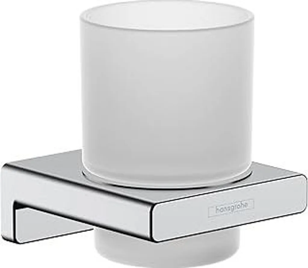 Hansgrohe 41749000 AddStoris: Portaspazzolino Parete Alta Qualità