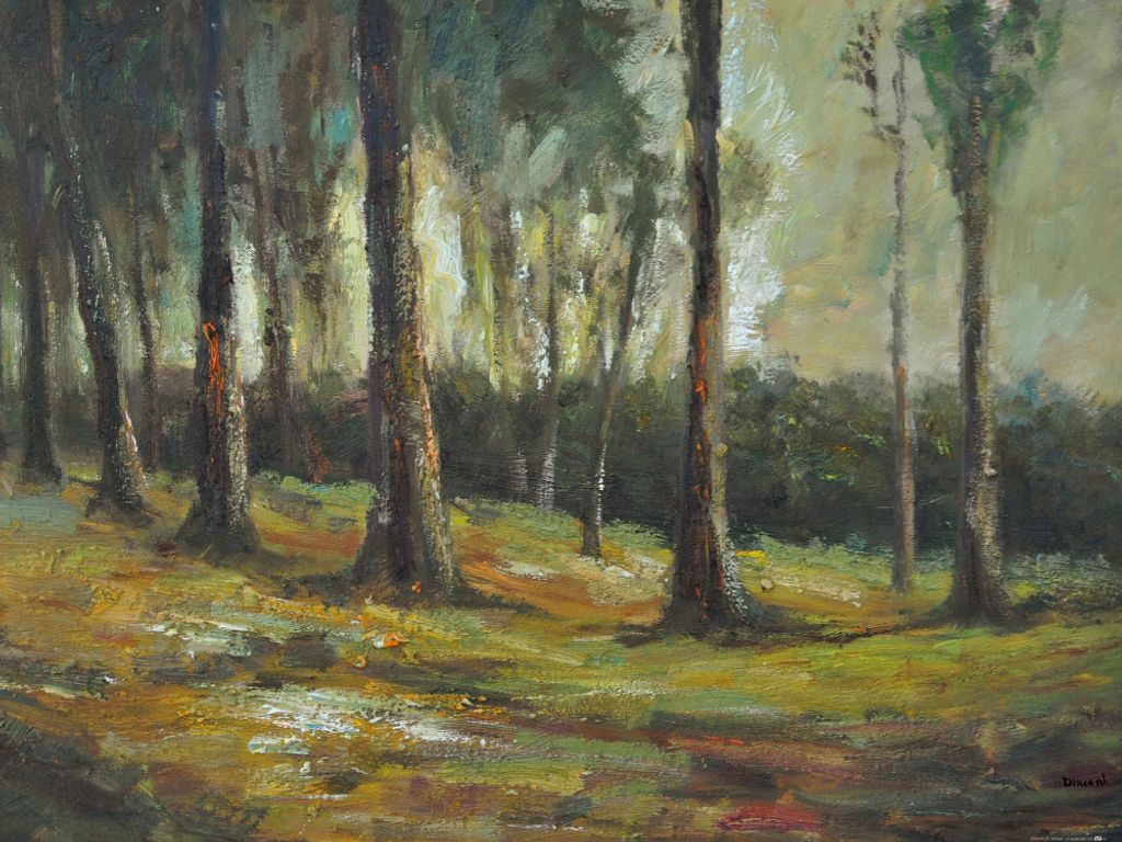 Vincent Van Gogh Kunstdruck Bild - Waldrand, 1882 (60 x 80 cm)