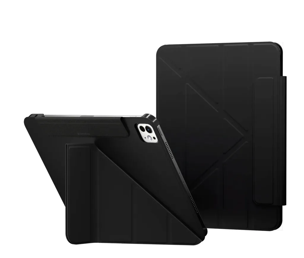 Cover iPad Pro 11 2024 SwitchEasy Origami: Eleganza e Protezione Nero