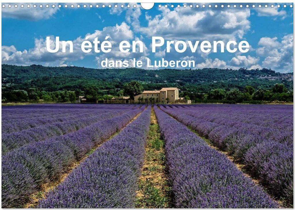 Un été en Provence dans le Luberon (Calendrier mural 2026 DIN A3 vertical), CALVENDO calendrier mensuel