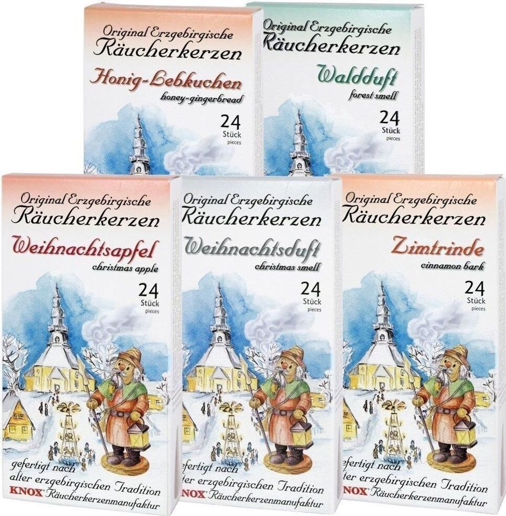 KNOX 5er Set Räucherkerzen Produktbild 