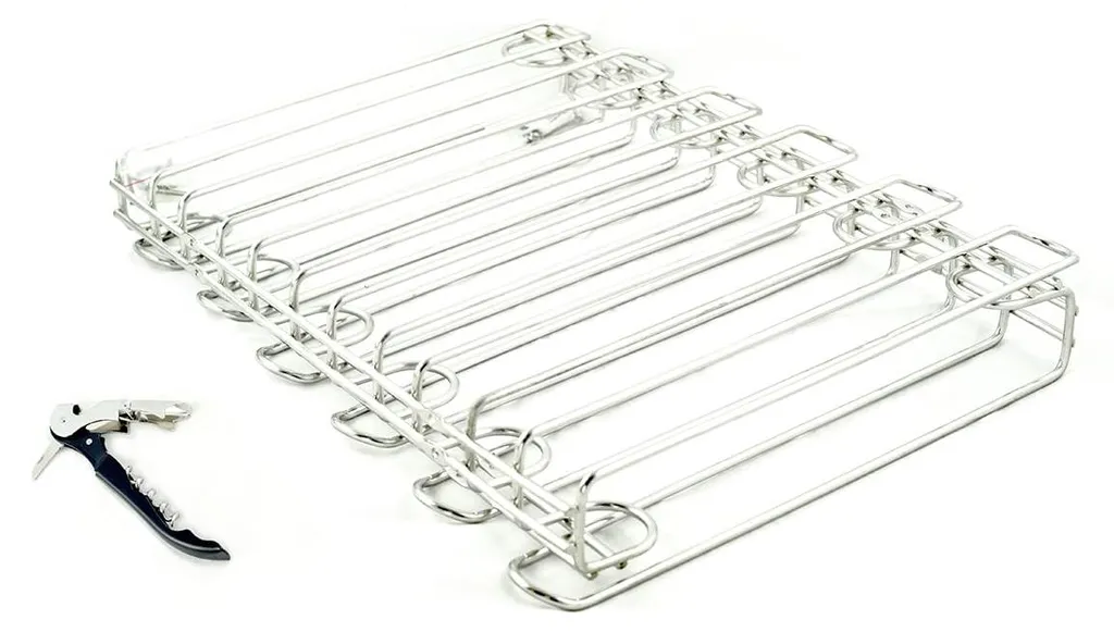 Gagnez de la Place : Porte-Verres Inox 18/8 pour Mur et Sous Meuble