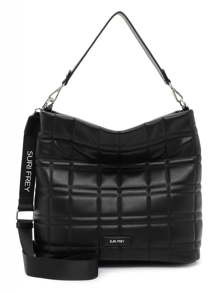 Borsa SURI FREY Hilary Nera: Eleganza Hobo e Comfort per Donna