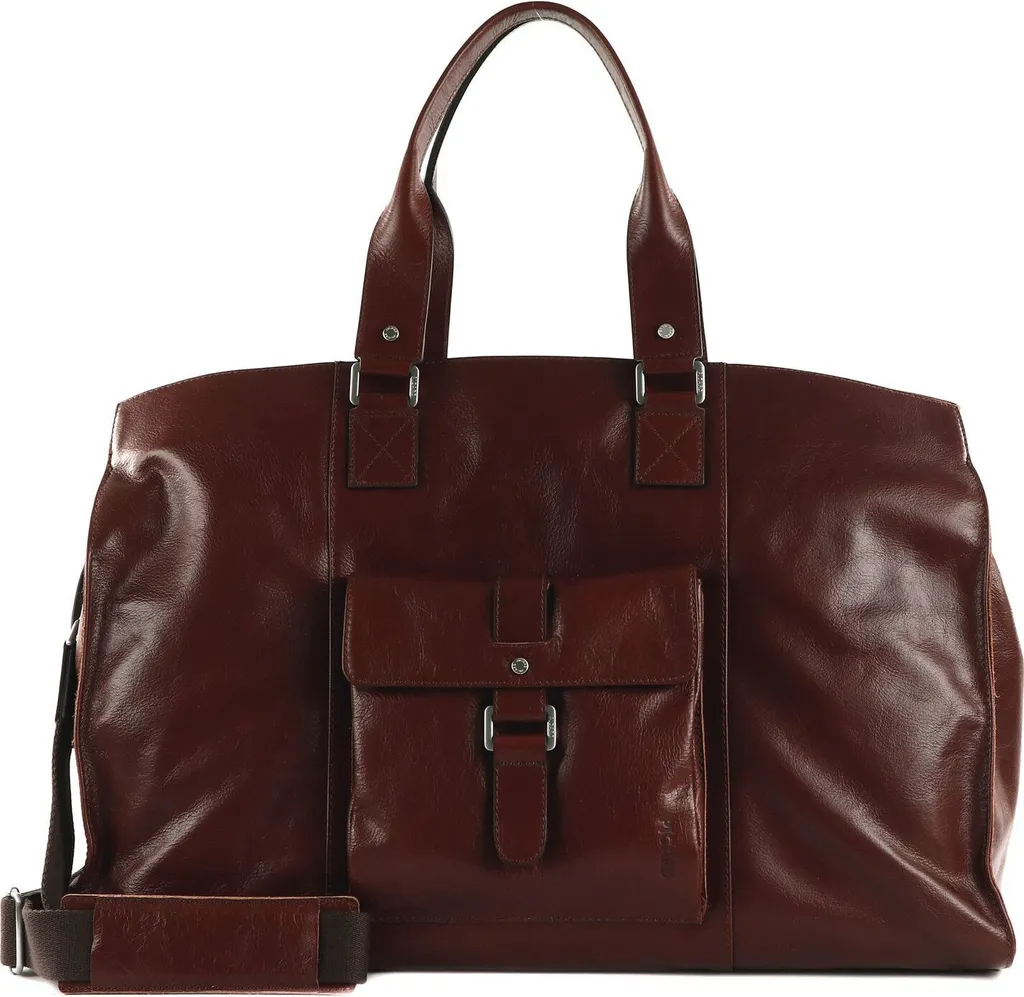 Fini les bagages fragiles avec le sac PICARD Buddy en cuir brun durable