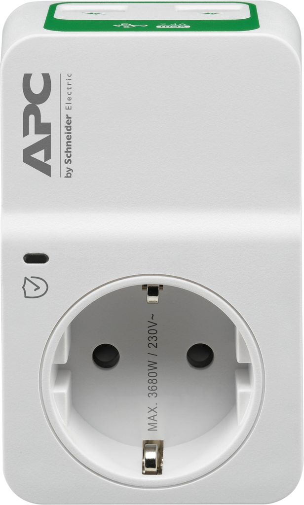 APC Surge Protector - PM1WU2-GR - Steckdosenadapter mit Produktbild 