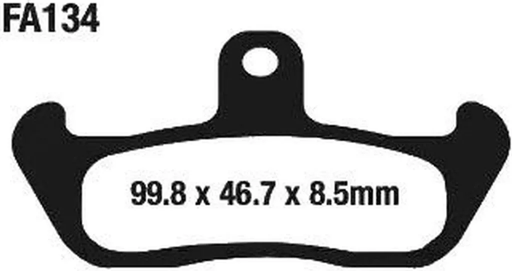 Plaquettes de frein avant pour restaurer votre Gilera RC 600 C 91-93