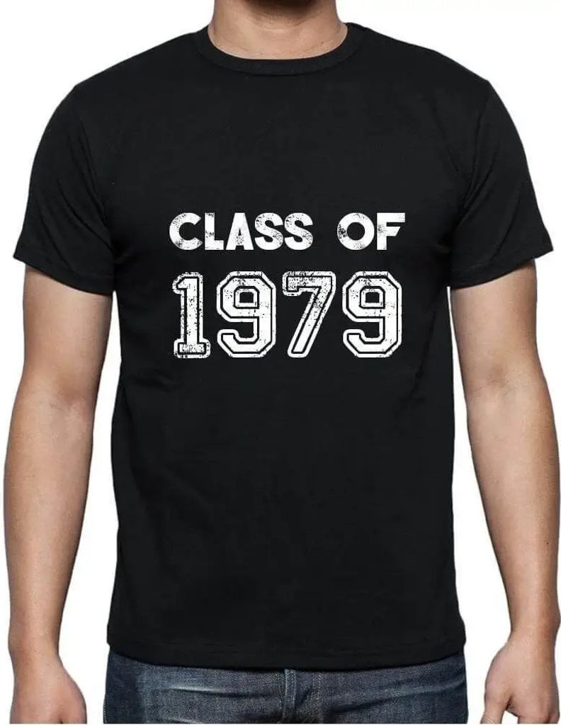 Herren Grafik T-Shirt Klasse von 1979 – Class Of 1979 – Geschenk 45. Geburtstag Jahrestag 45 Jahre Jubiläum 45 Jährige Mann Jahrgang 1979 Kur...
