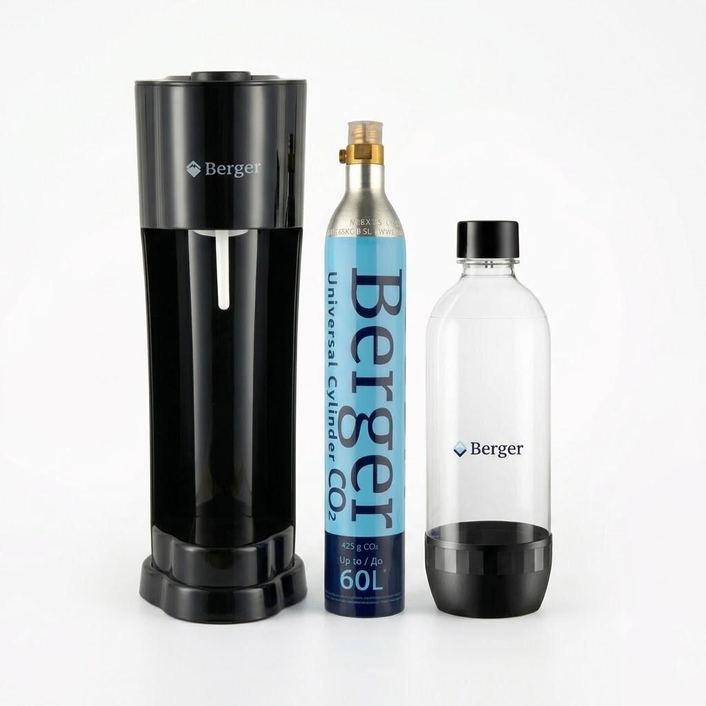 Berger Výrobník sódy SM-102 Black Obrázek produktu 