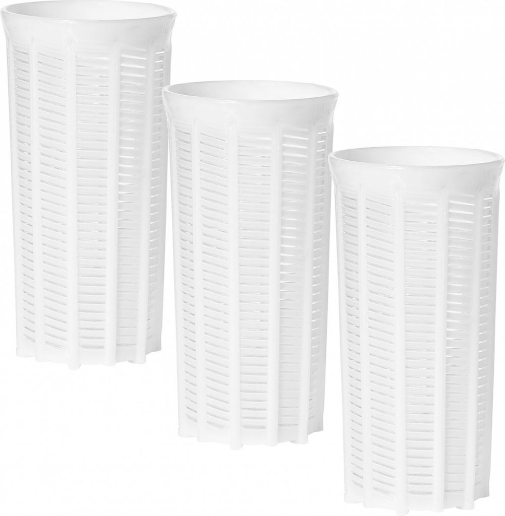 3 x Käseform 7x14.5cm - 500g, Käse Form, Kaseform, Kase Form, Käse Formen, Käseformen
