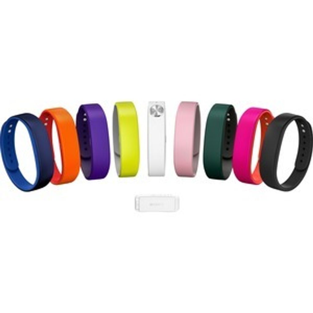 Sony SmartBand SWR110 (Small) 3Pk (Purple, Yellow, Pink), Pink, Violett, Gelb