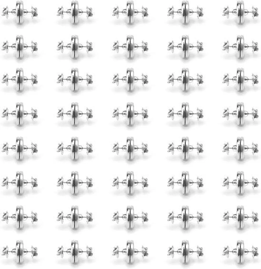 Solution occultation rideaux salon et chambre lot de 40 aimants de 20mm