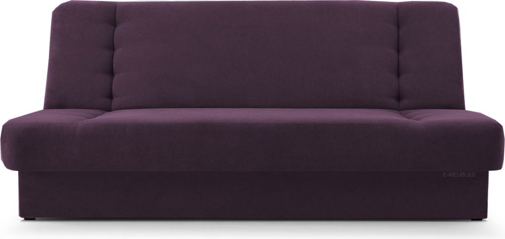 MOEBLO Schlafsofa CYPRUS – Sofa Kippsofa Klappsofa Click-Clack Couch für Wohnzimmer Federkern Sofagarnitur Polstersofa mit Bettkasten und Schlaf...