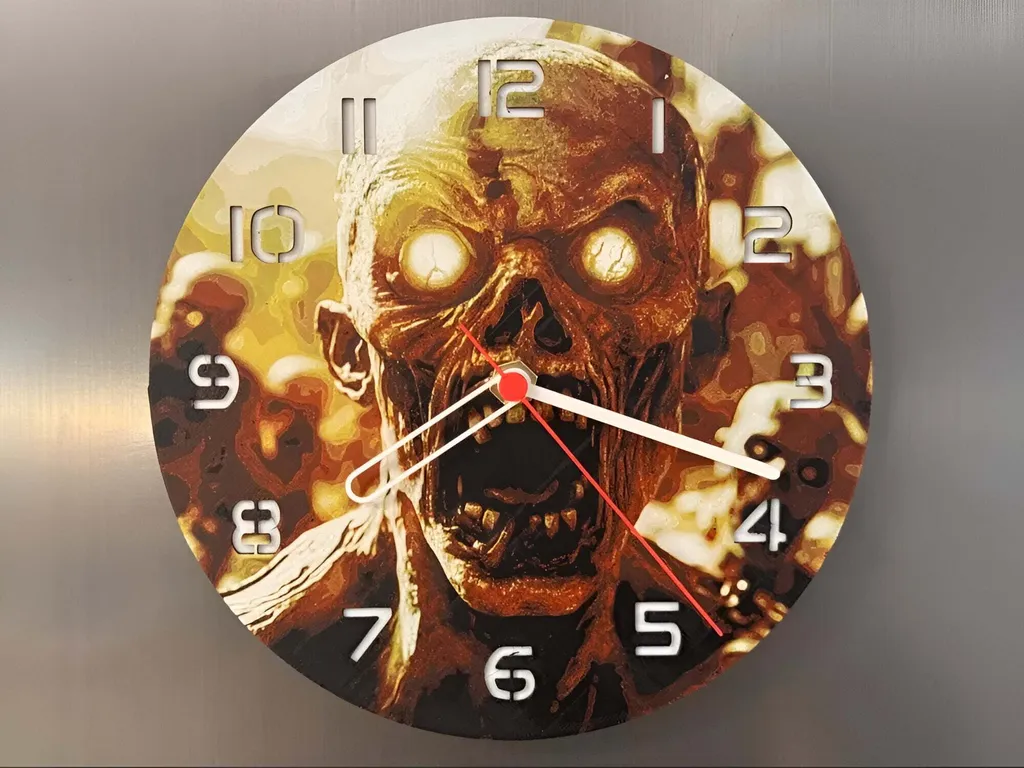 Plat Zombie Edition Ø 245mm en Porcelaine Robuste et Design Unique