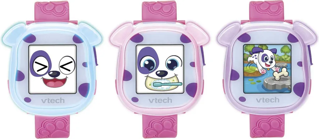 My First KidiWatch rose : montre connectée éducative pour enfant VTech - 4