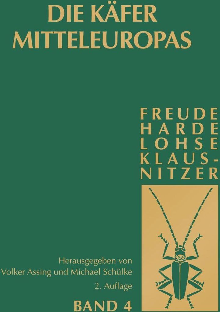 Die Käfer Mitteleuropas, Bd. 4: Staphylinidae (exklusive Aleocharinae, Pselaphinae und Scydmaeninae)