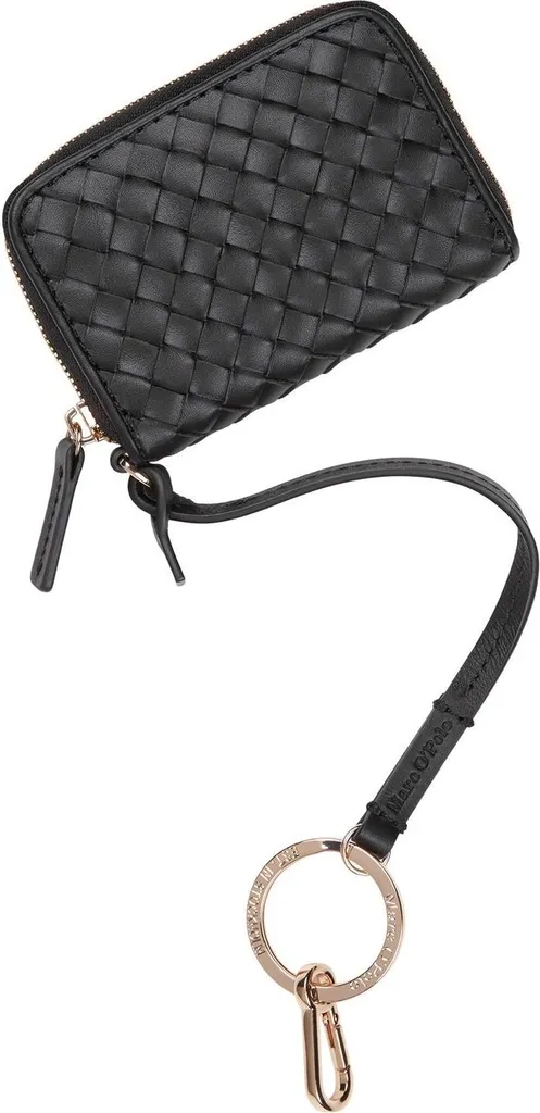 Regalo Marc O'Polo Melissa Zip Wallet Nero - Portacarte Pelle RFID