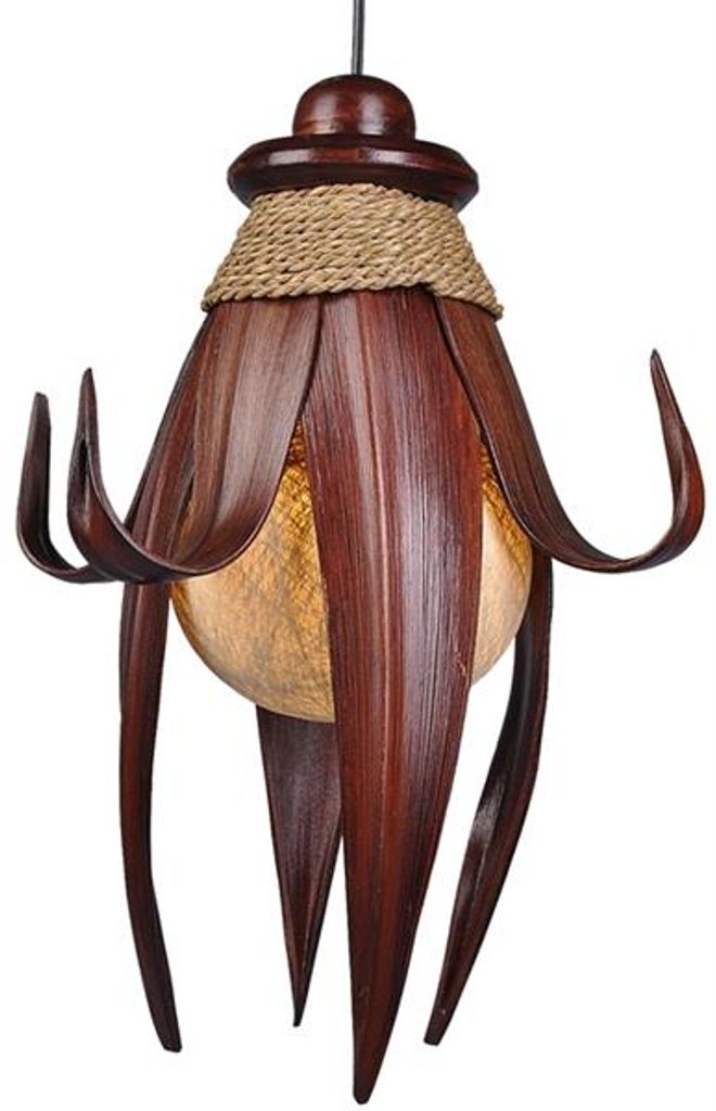 Deko-Leuchte LOTUS, 8 Blätter, Deckenlampe aus Produktbild 