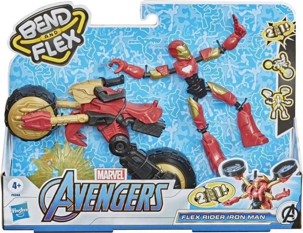 Hasbro F02445L0 Hasbro Marvel F02445L0 Iron Man mit 2-in-1 Immagine del prodotto 