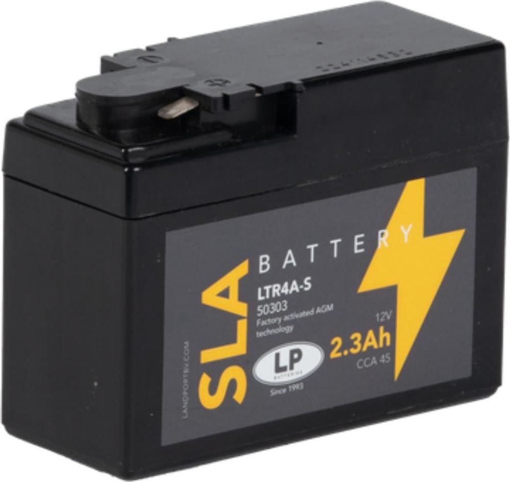 Batterie AGM SLA 12V 2,3Ah für Motorrad Startbatterie MS LTR4A-S