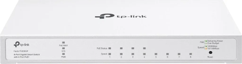 Recensione TP-Link Festa FS308GP V1 Switch Smart PoE+ 8 Porte