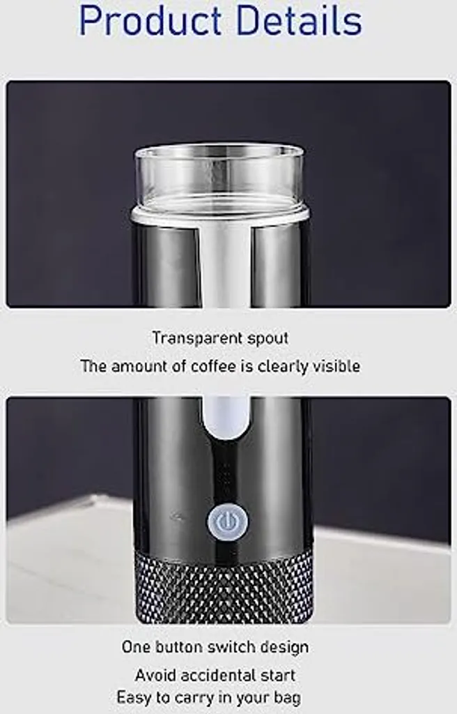Caffettiera da Campeggio Bewinner: Espresso con Batteria per Auto e Tenda - 5