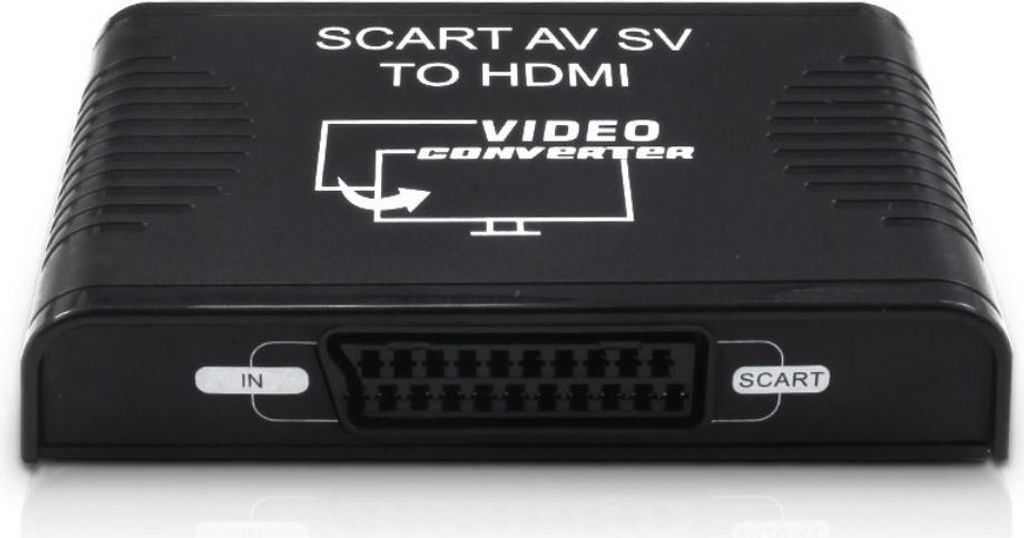 INF SCART AV/S-Video zu HDMI Konverter - Analoges Video auf HDMI skalieren
