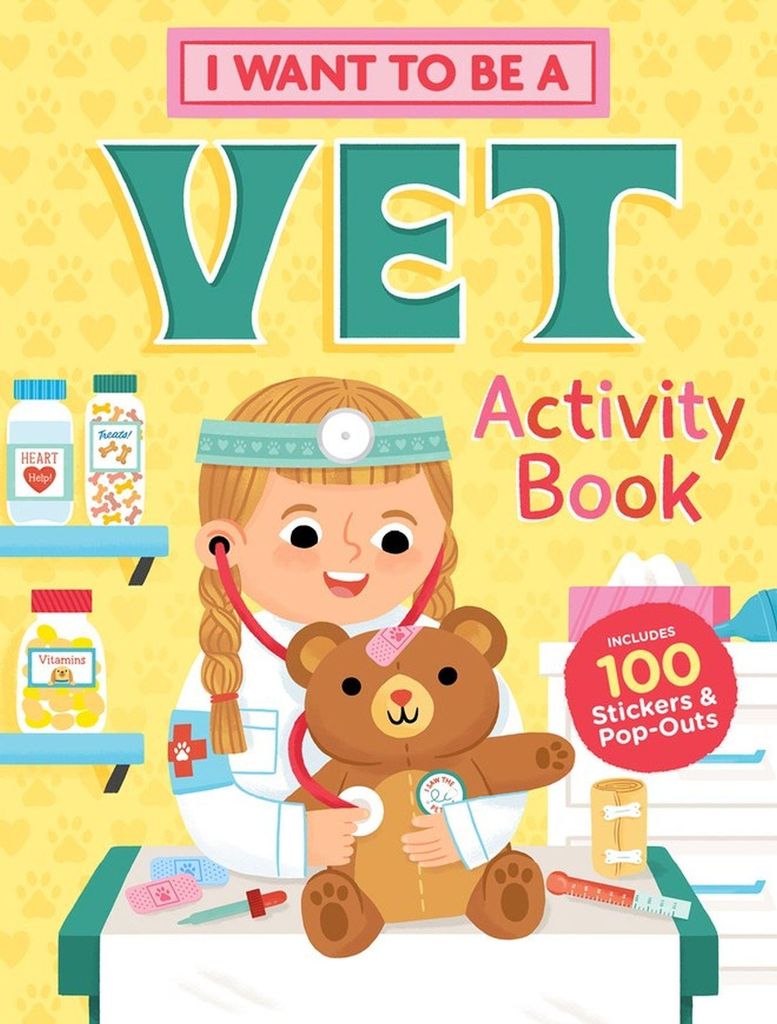 I Want To Be A Vet Activity Book – Lingua: Inglese