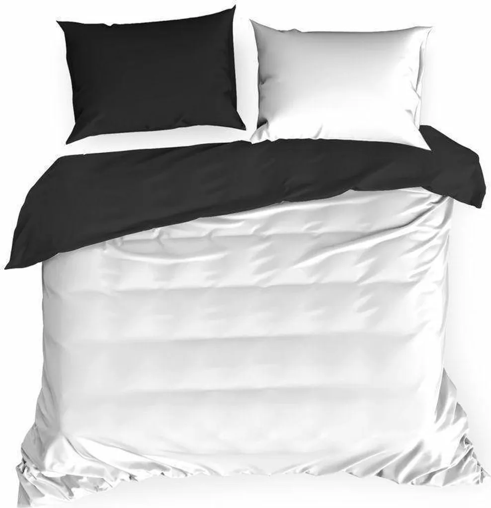Parure de Lit Eurofirany NOVA3 160x200 Blanc - Pur Coton de Qualité