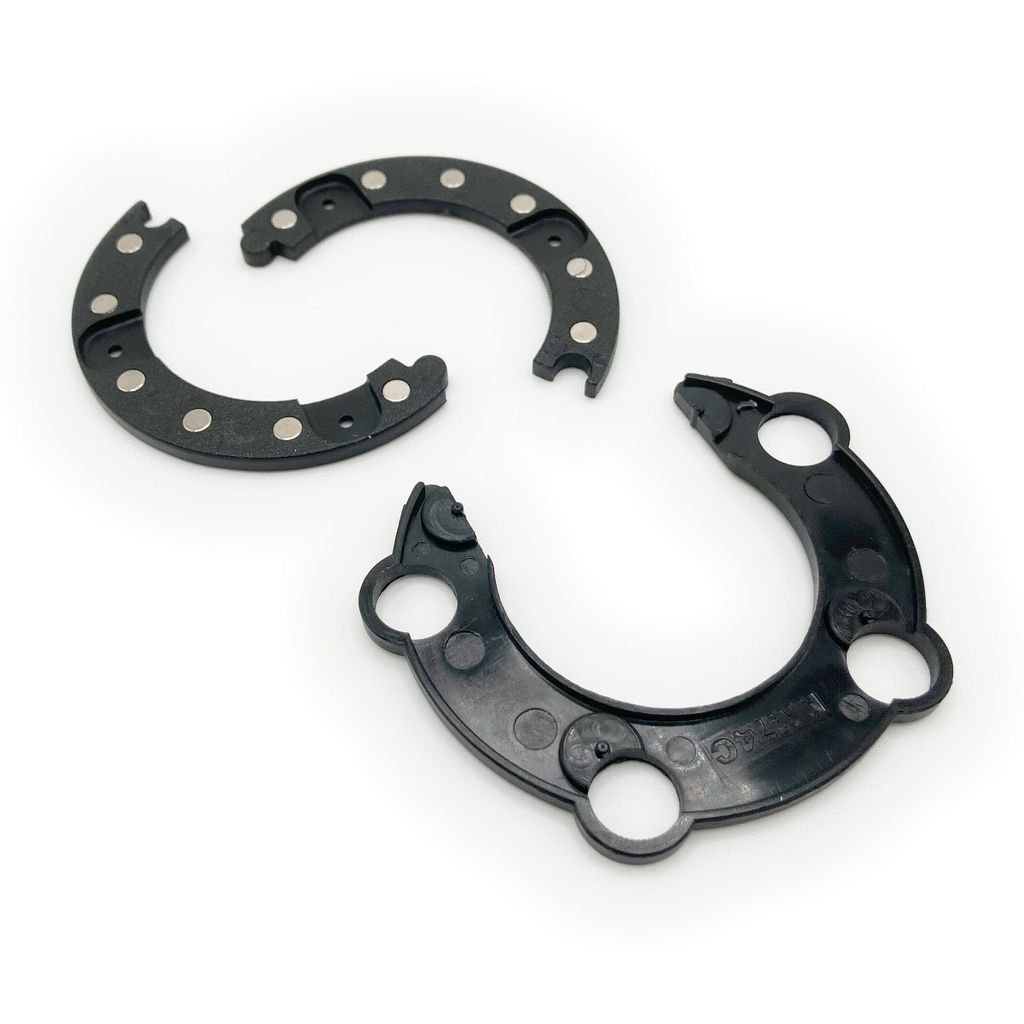 windmeile | PAS D17 Magnetscheibe für KM-DH Pedalsensor, 12 Magnete, für 22T, Adapter für 5-Arm Tretkurbel, E-Bike Elektro Fahrrad Pedelec 24V/3...