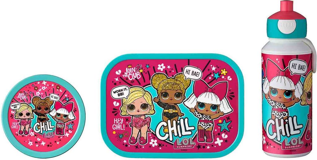 Mepal CAMPUS Lunchset L.O.L Surprise 3-teilig