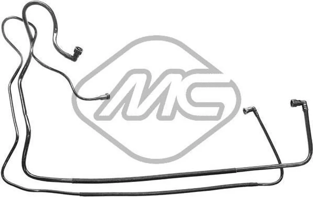 Metalcaucho 92216 Conduite de Carburant OE 6C119289DL pour Transit