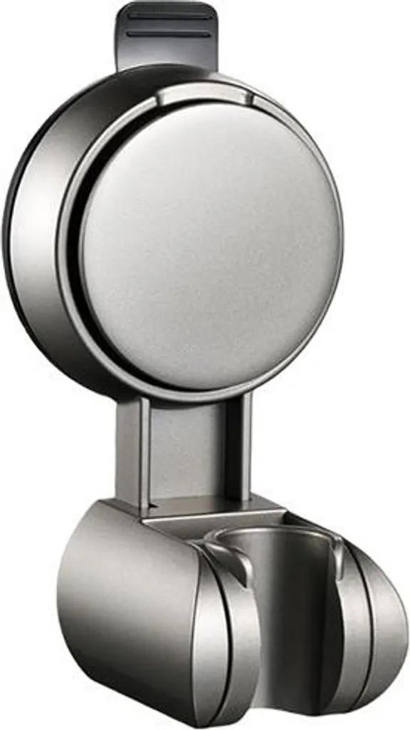 Supporto Doccia INF Grigio a Ventosa: Zero Fori, Massima Resa