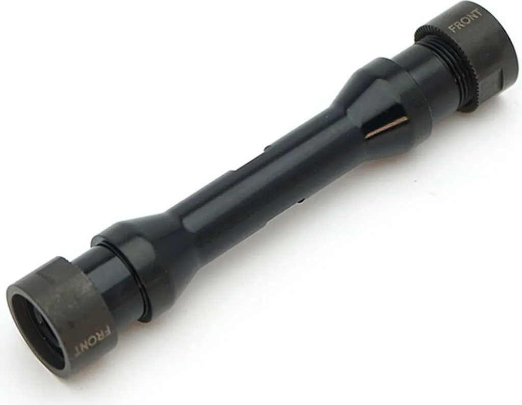 Axe de moyeu Zipp 333 Track robuste noir pour roue avant de cyclisme