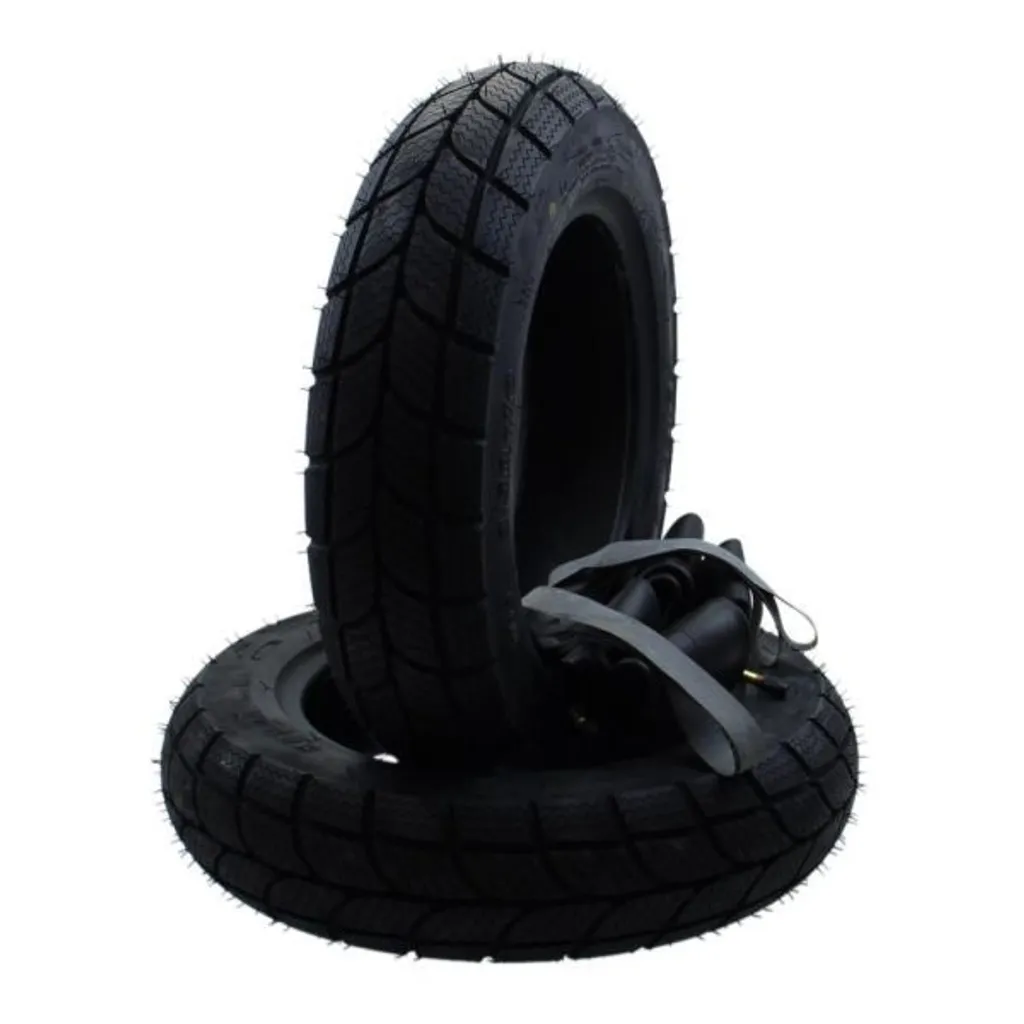 Pneus Kenda K701 3.50-10 Haute Adhérence avec Chambre à Air Vespa et Ape