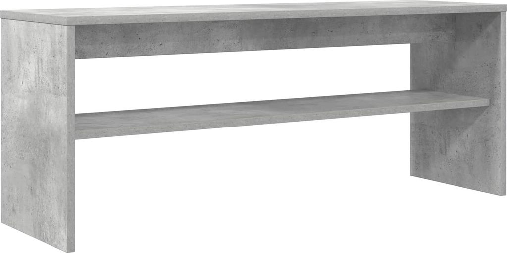 TV-Schränk Beton Grau 100 x 30 x 40 cm Holzwerkstoff