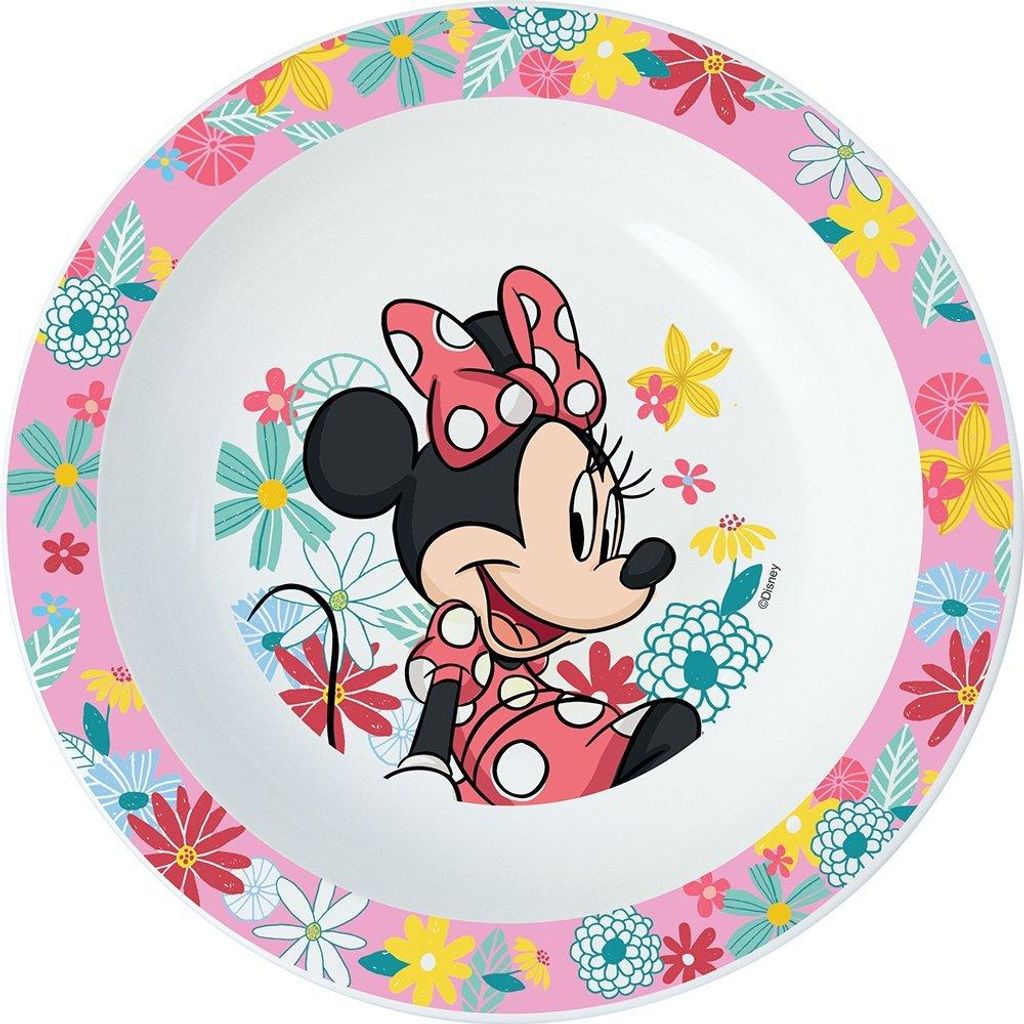 STOR Piatto Disney Minnie Deep originale in plastica dura Immagine del prodotto 