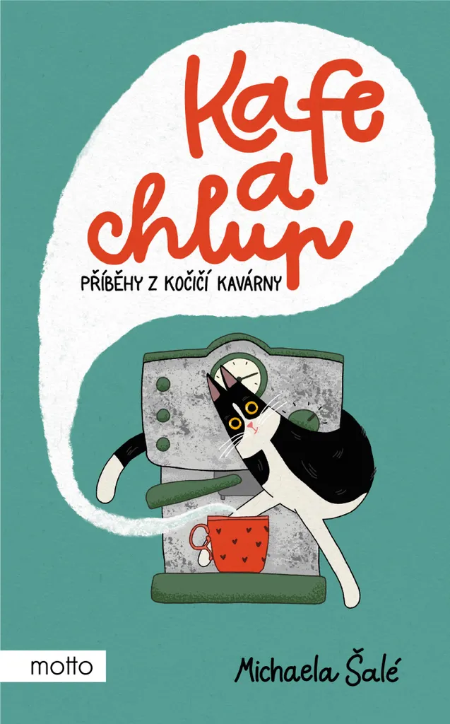 Livre de récits Kafe a chlup : témoignages d'un café à chats original