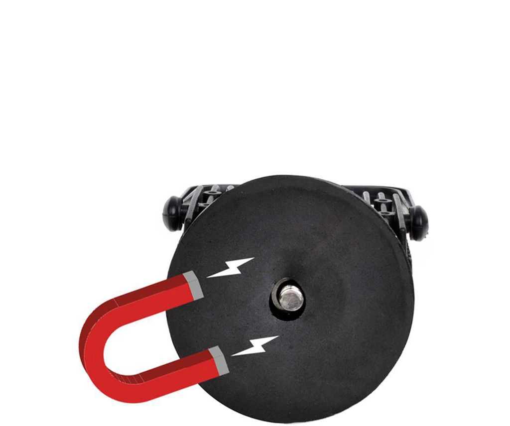 IWH LED-Arbeitsscheinwerfer mit Magnetfuss 5 LED's à 3 W