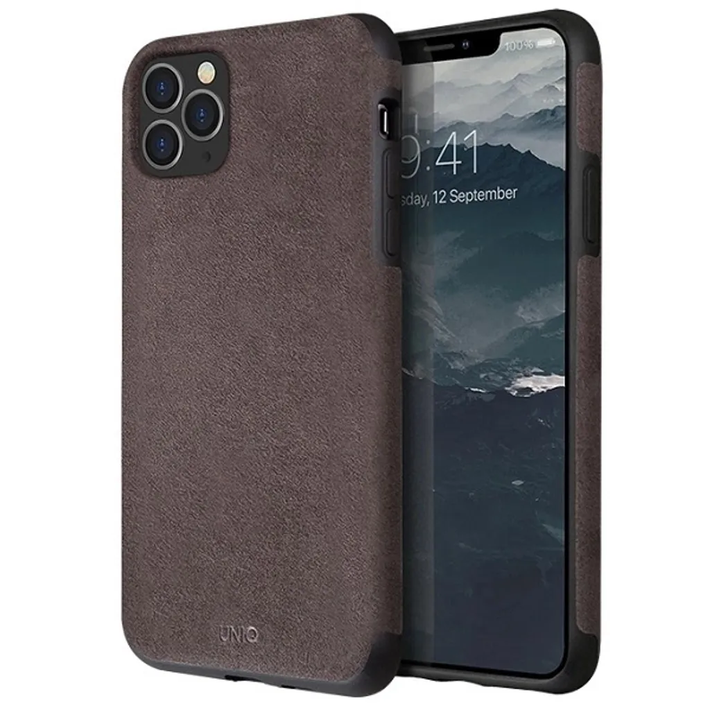 Custodia iPhone 11 Pro UNIQ Sueve Grigio Caldo - Disponibile Subito