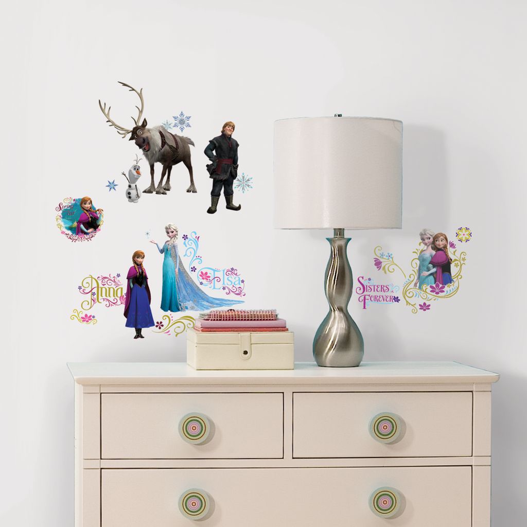 Stickers repositionnables la Reine des Neiges, Disney Image du produit 