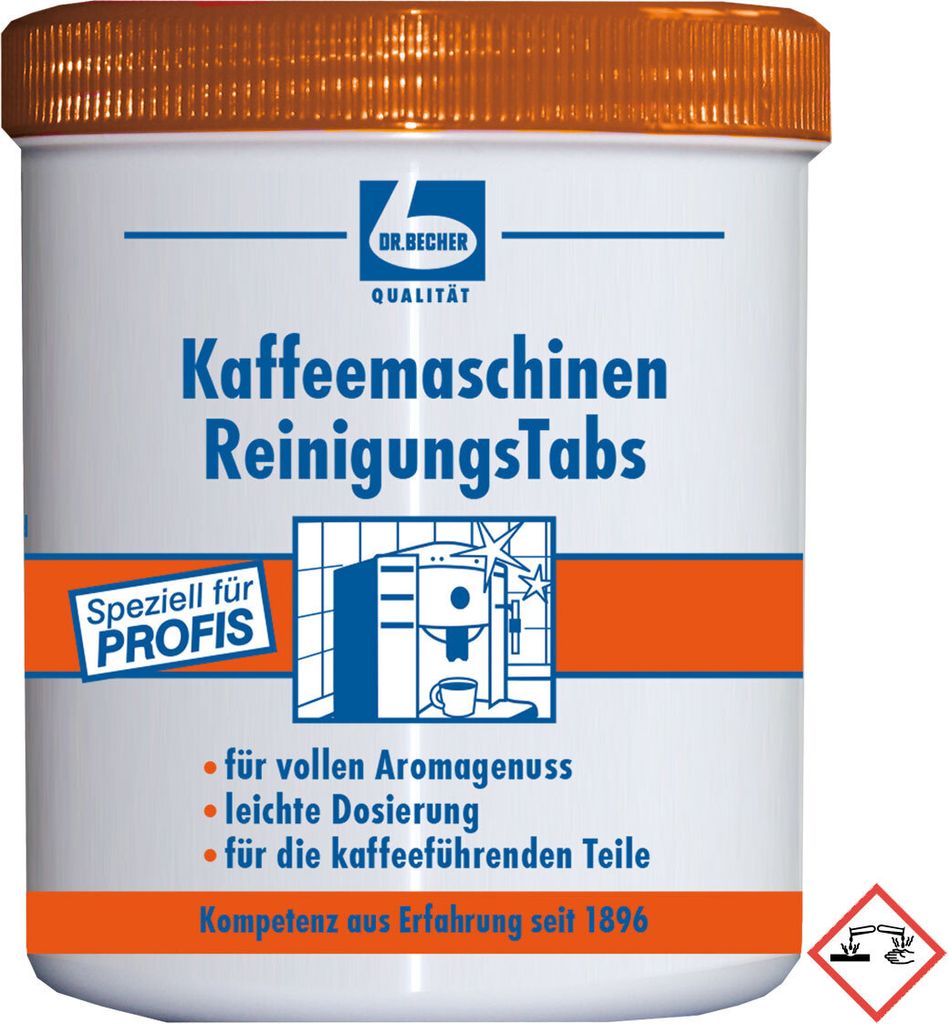 150 "Dr. Becher" Kaffeemaschinen ReinigungsTabs