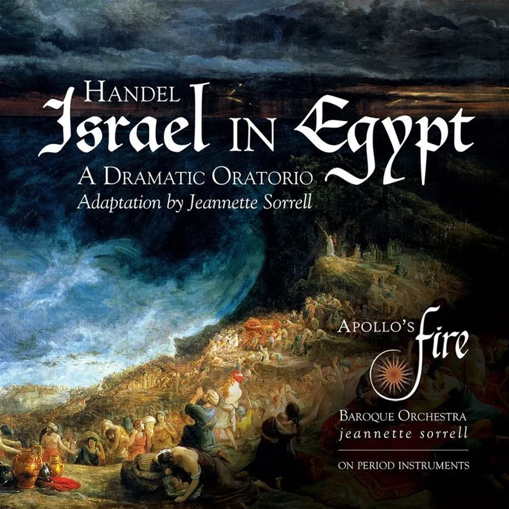 Handel Israel in Egypt Adaptation Sorrell Son Baroque Authentique CD Audio Oratorio