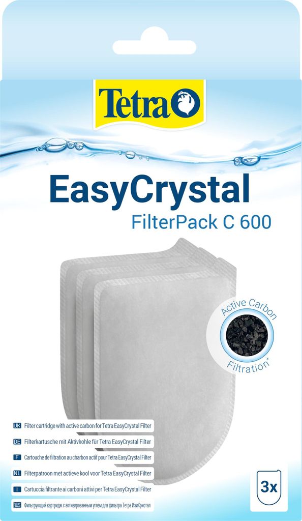Tetra EasyCrystal C600, 3 szt. Zdjęcie produktu 