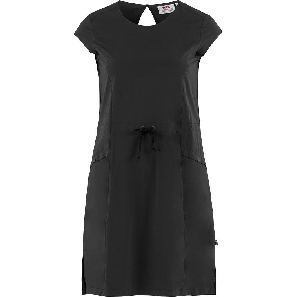 Fjällräven High Coast Lite Kurzes Kleid Schwarz S Frau Schwarz S