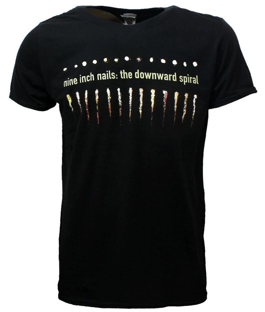 Nine Inch Nails NIN Downward Spiral Band T-Shirt Schwarz - XL